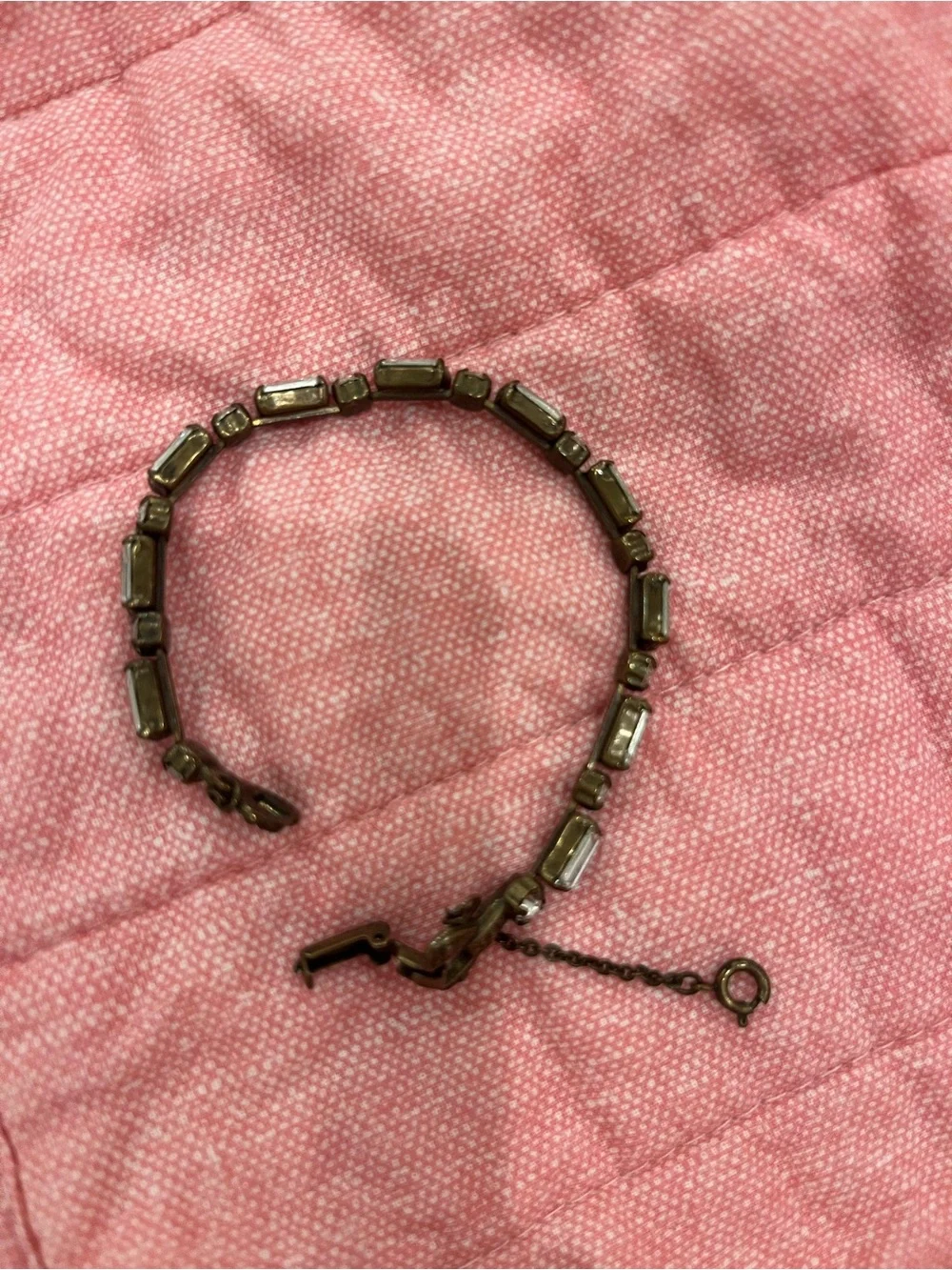 EUC Sorrelli Crystal Tennis Bracelet